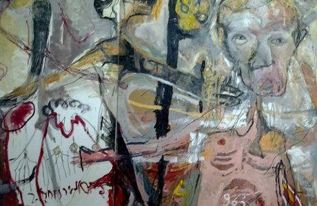 Untitled, 2012, oil on canvas, 157x171 cm.
