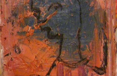 Untitled, 2011, oil on cardboard , 14x12 cm.