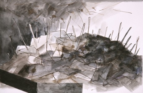 Untitled, 2008, watercolor on paper.