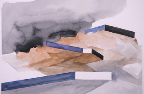 Untitled, 2008, watercolor on paper.