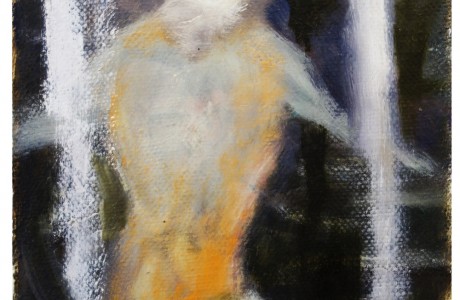 ללא כותרת, 2019, שמן על קרטון, 20X15 ס"מ