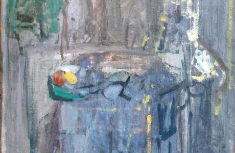 Uri Stettner, Untitled, oil on canvas, 81x65 cm
