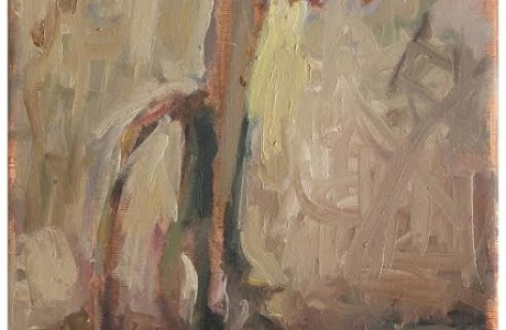 Untitled, 2016, Oil on  canvas, 50X25 cm.