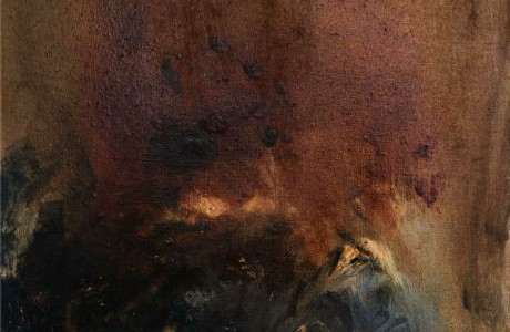 Untitled, 2018, oil on linen, 70X45 cm