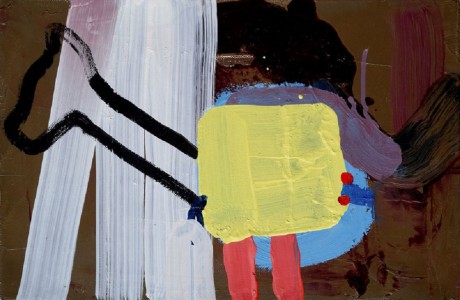 Untitled, 32X26 cm, Mixed media on canvas, 1990