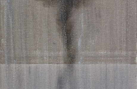 Untitled, 2018, oil and smoke on canvas, 50X35 cm