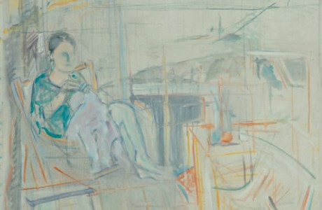 Untitled, 1989, oil on canvas, 84x74 cm.