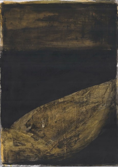 ללא כותרת, 98x70 ס"מ, דיו וצבע מים על נייר, 2011